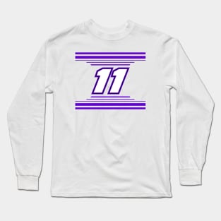 Denny Hamlin #11 2024 NASCAR Design Long Sleeve T-Shirt